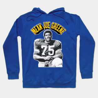 Mean Joe Greene -- Retro Football Fan Design Hoodie